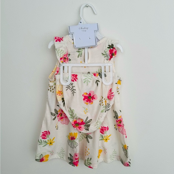 Sterling Baby Tropical Floral Dress & Headband Set Size 24 Months NWT - Picture 11 of 14